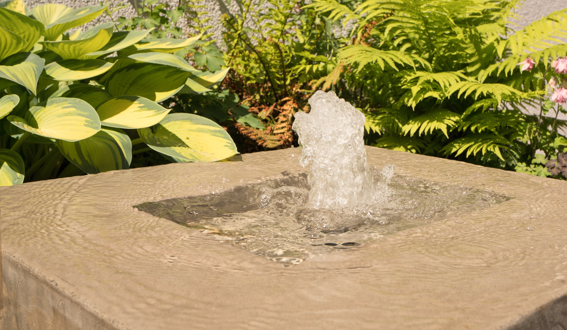 Innenhof Brunnen
